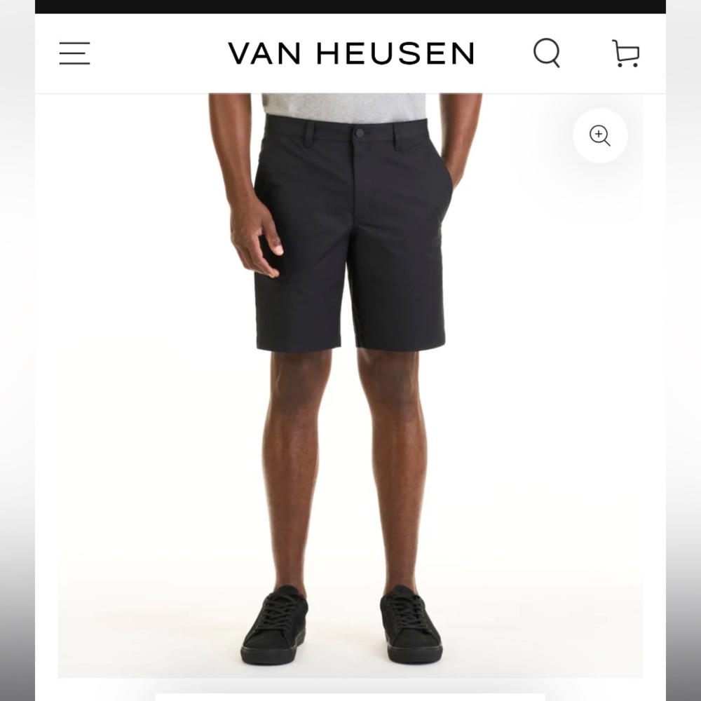 Van Heusen Essential Flat Front Walk Short